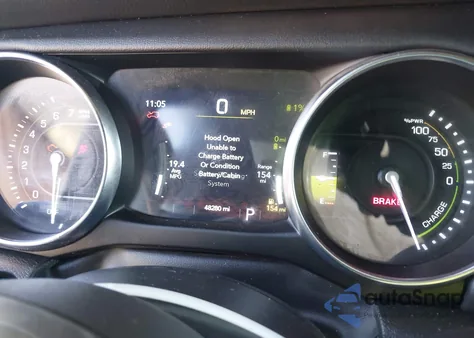 2022 Jeep Wrangler 4Xe Unlimited Sahara 4X4 z USA, uszkodzony, nr VIN 1C4JJXP66NW274456